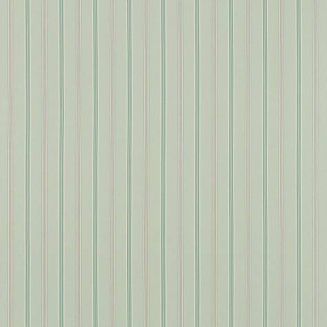 Sanderson Home Country Stripe Fabrics Brecon Fabric - Sea Blue/Teal - DCST232668 - Image 1