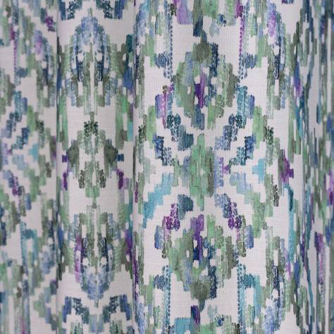 Fibre Naturelle  Marrakesh Fabrics Marrakesh Fabric - Aqua - MARR02
