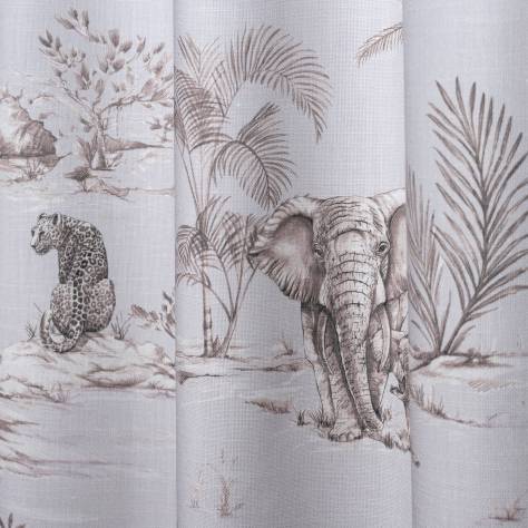 Fibre Naturelle  Serengeti Fabrics Maasai Fabric - Slate - MAA02