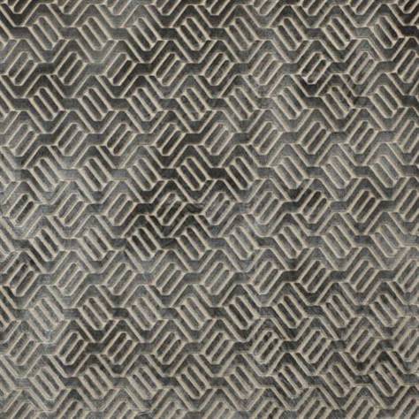 Camengo Beauregard Fabrics Douves Fabric - Gris - 41390191