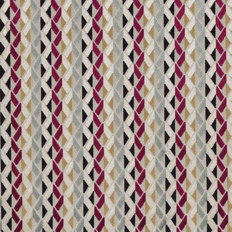 Camengo Rainbow 3 Fabrics Enchanteur Fabric - Fuchsia - A41790384 - Image 1