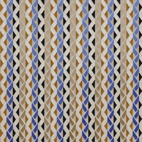 Camengo Rainbow 3 Fabrics Enchanteur Fabric - Navy - A41790432