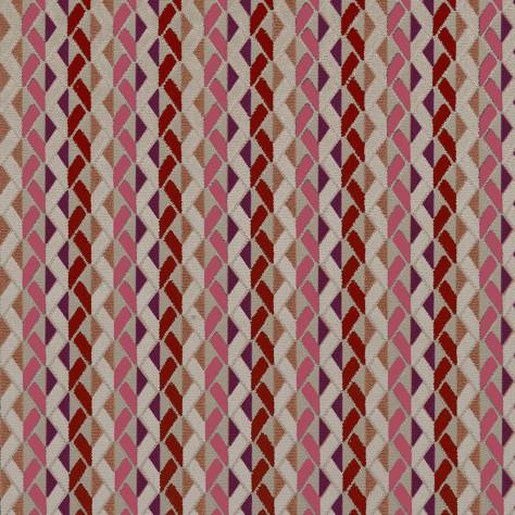 Camengo Rainbow 3 Fabrics Enchanteur Fabric - Rouge - A41790673 - Image 1
