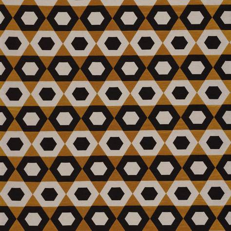 Camengo Rainbow 3 Fabrics Excentricite Fabric - Cognac - A41940373 - Image 1