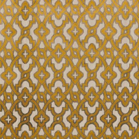 Camengo Rainbow 3 Fabrics Montaigu Fabric - Or - A42950481