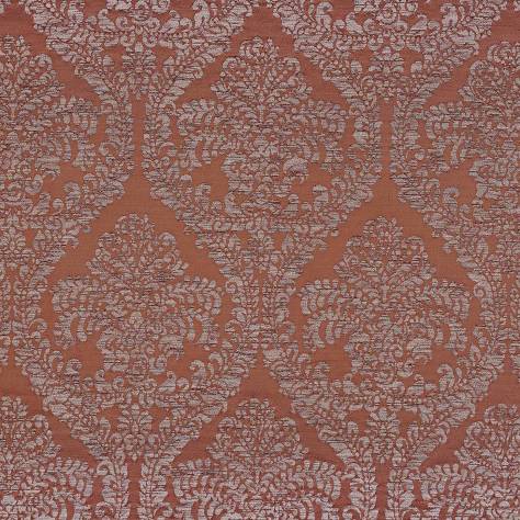 Camengo Rainbow 3 Fabrics Juliette Fabric - Terracotta - A42960343 - Image 1