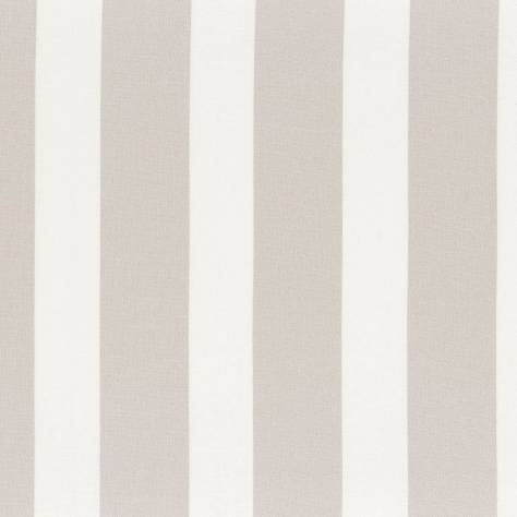 Camengo Bruges Stripe Fabrics Zurna Fabric - Beige - 44300105 - Image 1