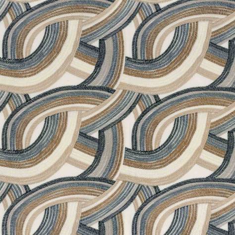 Camengo Oasis Fabrics Alize Fabric - Navy - 44210266 - Image 1