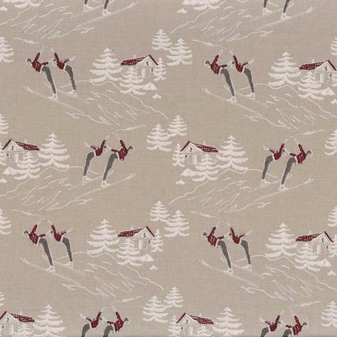 Camengo Winter Fabrics Sommet Fabric - Lin - 44390211 - Image 1