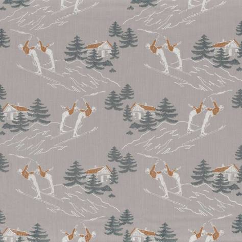 Camengo Winter Fabrics Sommet Fabric - Gris - 44390340 - Image 1