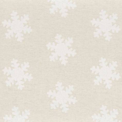 Camengo Winter Fabrics Neige Fabric - Lin - 44420214 - Image 1