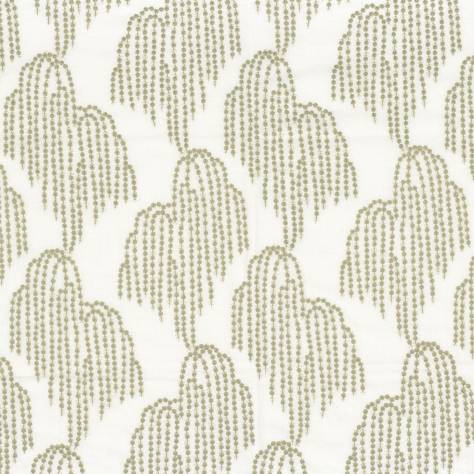 Camengo Jade Fabrics Saule Pleureur Fabric - Vert De Gris - 46340258