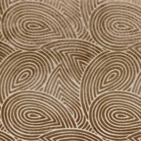 Camengo Divine Fabrics Plumage Fabric - Taupe - 46730508
