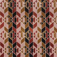 Jackson Square Fabric - Terracotta