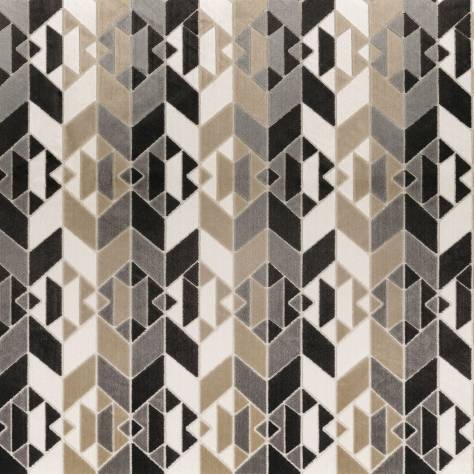 Camengo Nouvelle Orleans Fabrics Jackson Square Fabric - Beige - 46770502