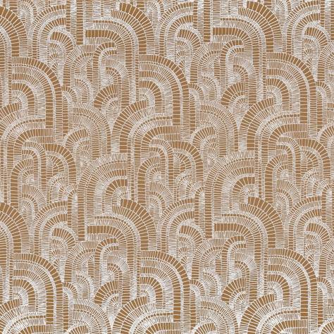 Camengo Nouvelle Orleans Fabrics Garden District Fabric - Mordore - 46810312