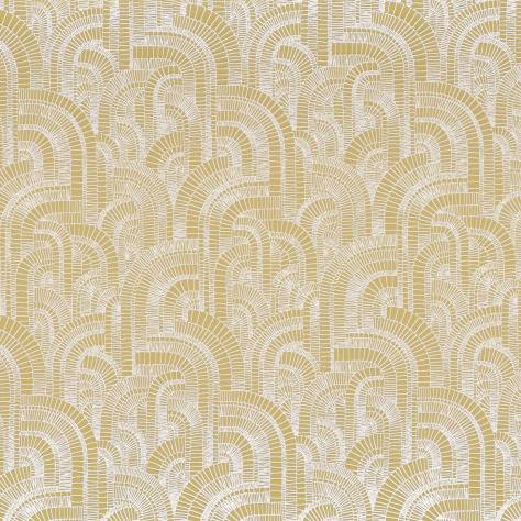 Camengo Nouvelle Orleans Fabrics Garden District Fabric - Jaune - 46810420 - Image 1