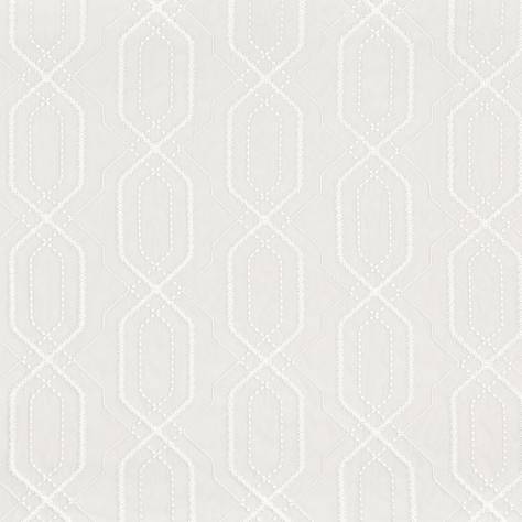 Camengo Nouvelle Orleans Fabrics Congo Square Fabric - Blanc - 46840163