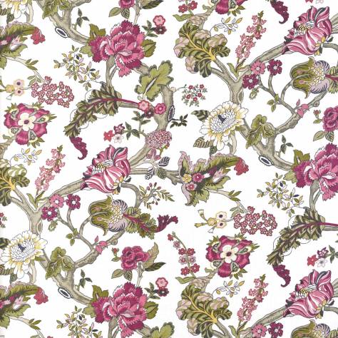 Warwick Archive Linens  Braemore Fabric - Pastel - BRAEMOREPASTEL