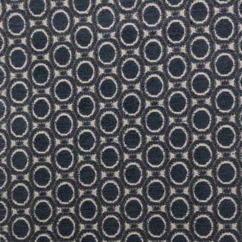 Warwick Laureate Fabrics Paley Fabric - Indigo - PALEYINDIGO