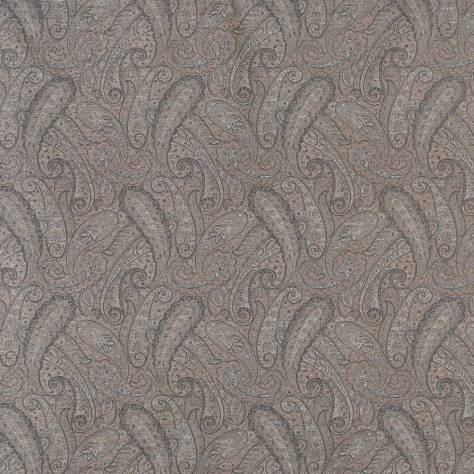 Warwick Legacy Kelim Isfahan Fabric - Slate - ISFAHANSLATE