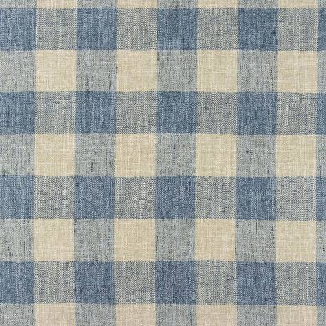 Warwick New England Fabrics Newhaven Fabric - Blue - NEWHAVENBLUE