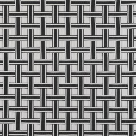 Warwick Monochrome Fabrics Karo Fabric - Safi - KAROSAFI
