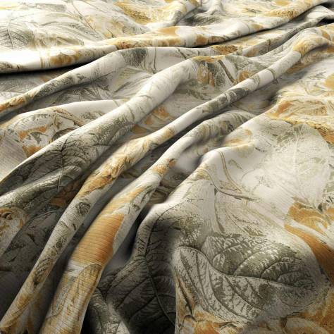 Warwick Medley Fabrics Botanica Fabric - Mustard - BOTANICAMUSTARD - Image 1