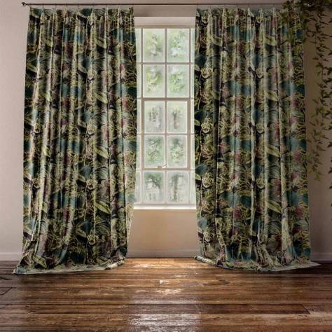 Warwick Medley Fabrics Botanica Fabric - Nightshade - BOTANICANIGHTSHADE
