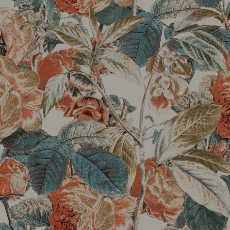 Warwick Medley Fabrics Botanica Fabric - Sunset - BOTANICASUNSET - Image 2
