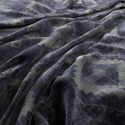 Warwick Medley Fabrics Soumakh Fabric - Indigo - SOUMAKHINDIGO - Image 1