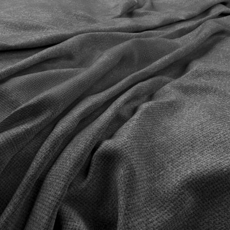Warwick Chunki Fabrics Tuzzi Fabric - Charcoal - TUZZICHARCOAL