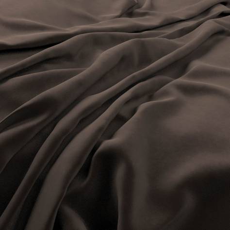 Warwick Plush Velvet III Fabrics Plush Velvet Fabric - Chocolate - PLUSHVELVETCHOCOLATE