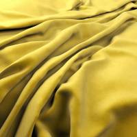 Plush Velvet Fabric - Daffodil