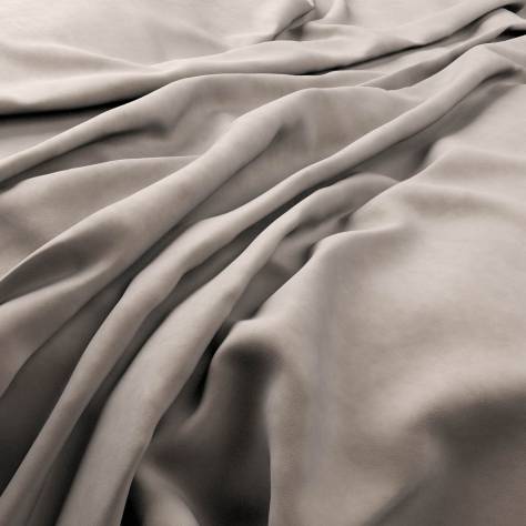 Warwick Plush Velvet III Fabrics Plush Velvet Fabric - Fog - PLUSHVELVETFOG