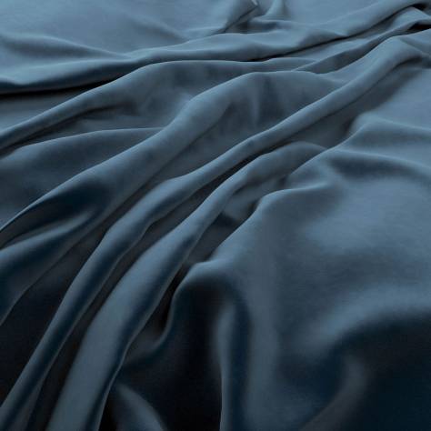 Warwick Plush Velvet III Fabrics Plush Velvet Fabric - Indigo - PLUSHVELVETINDIGO