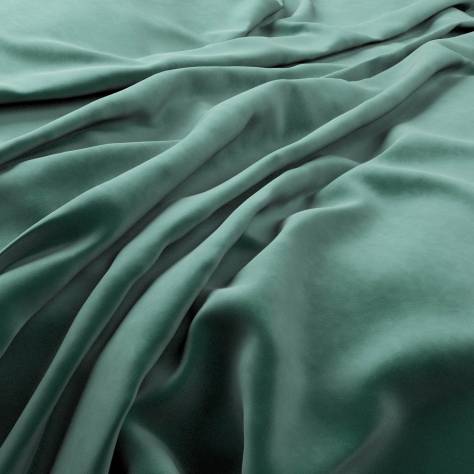 Warwick Plush Velvet III Fabrics Plush Velvet Fabric - Kingfisher - PLUSHVELVETKINGFISHER