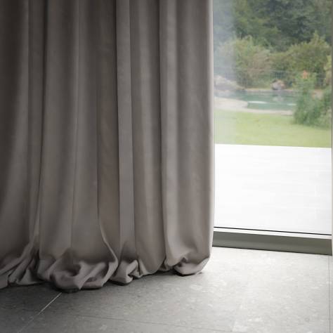 Warwick Stonewashed Linens Heavy Linen Fabric - Andesite - HEAVYLINENANDESITE