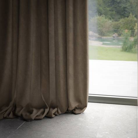 Warwick Stonewashed Linens Heavy Linen Fabric - Khaki - HEAVYLINENKHAKI - Image 4