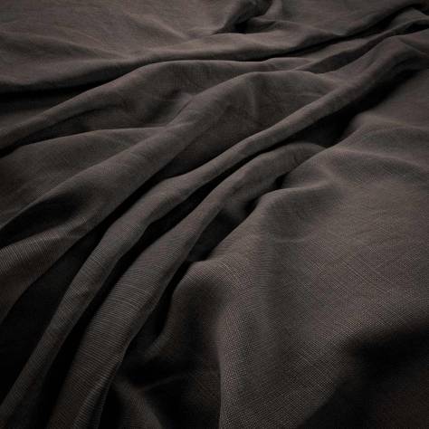 Warwick Stonewashed Linens Vintage Linen Fabric - Asphalt - VINTAGELINENASPHALT - Image 1