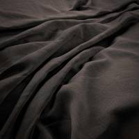Vintage Linen Fabric - Asphalt