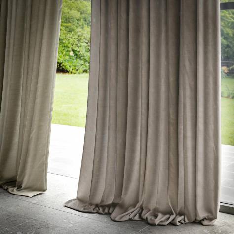 Warwick Stonewashed Linens Vintage Linen Fabric - Smoke - VINTAGELINENSMOKE