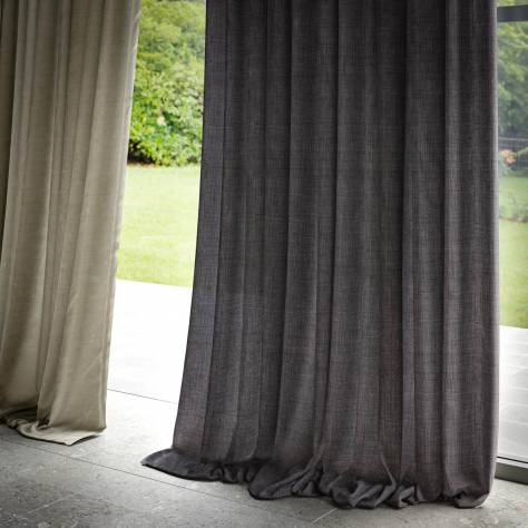 Warwick Stonewashed Linens Vintage Linen Fabric - Storm - VINTAGELINENSTORM - Image 4