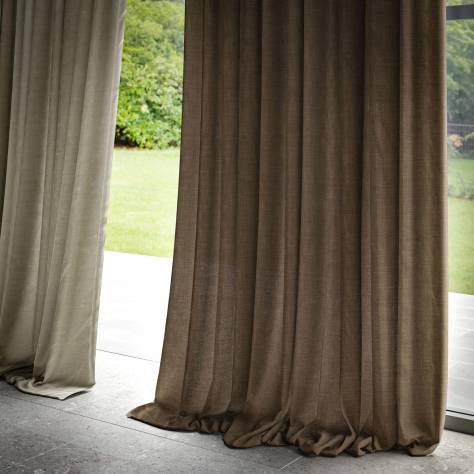 Warwick Stonewashed Linens Vintage Linen Fabric - Tundra - VINTAGELINENTUNDRA