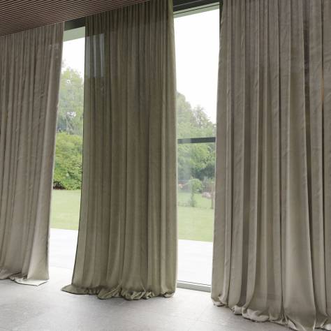 Warwick Laundered Linen Fabrics Laundered Linen Fabric - Bayleaf - LAUNDEREDLINENBAYLEAF