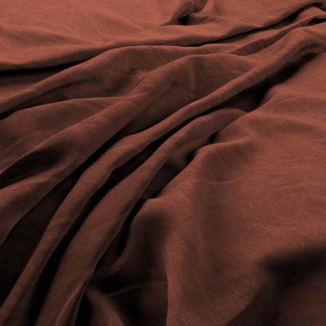 Warwick Laundered Linen Fabrics Laundered Linen Fabric - Burnt - LAUNDEREDLINENBURNT