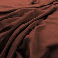 Laundered Linen Fabric - Burnt