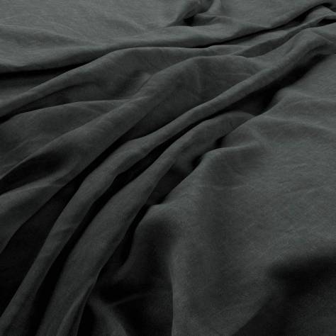 Warwick Laundered Linen Fabrics Laundered Linen Fabric - Charcoal - LAUNDEREDLINENCHARCOAL