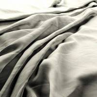 Laundered Linen Fabric - Milk