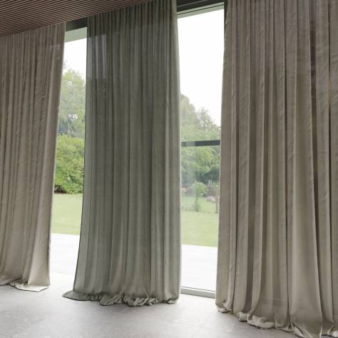 Warwick Laundered Linen Fabrics Laundered Linen Fabric - Rosemary - LAUNDEREDLINENROSEMARY